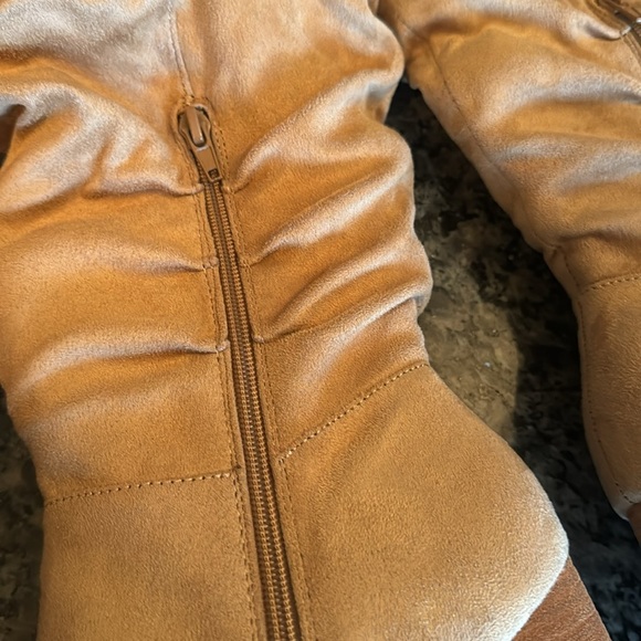 Carlos Kandi Brûlée slouchy tall heel boots NIB 10M - Picture 9 of 10